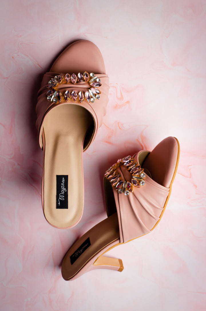 BallRoom heels (Nude Pink )