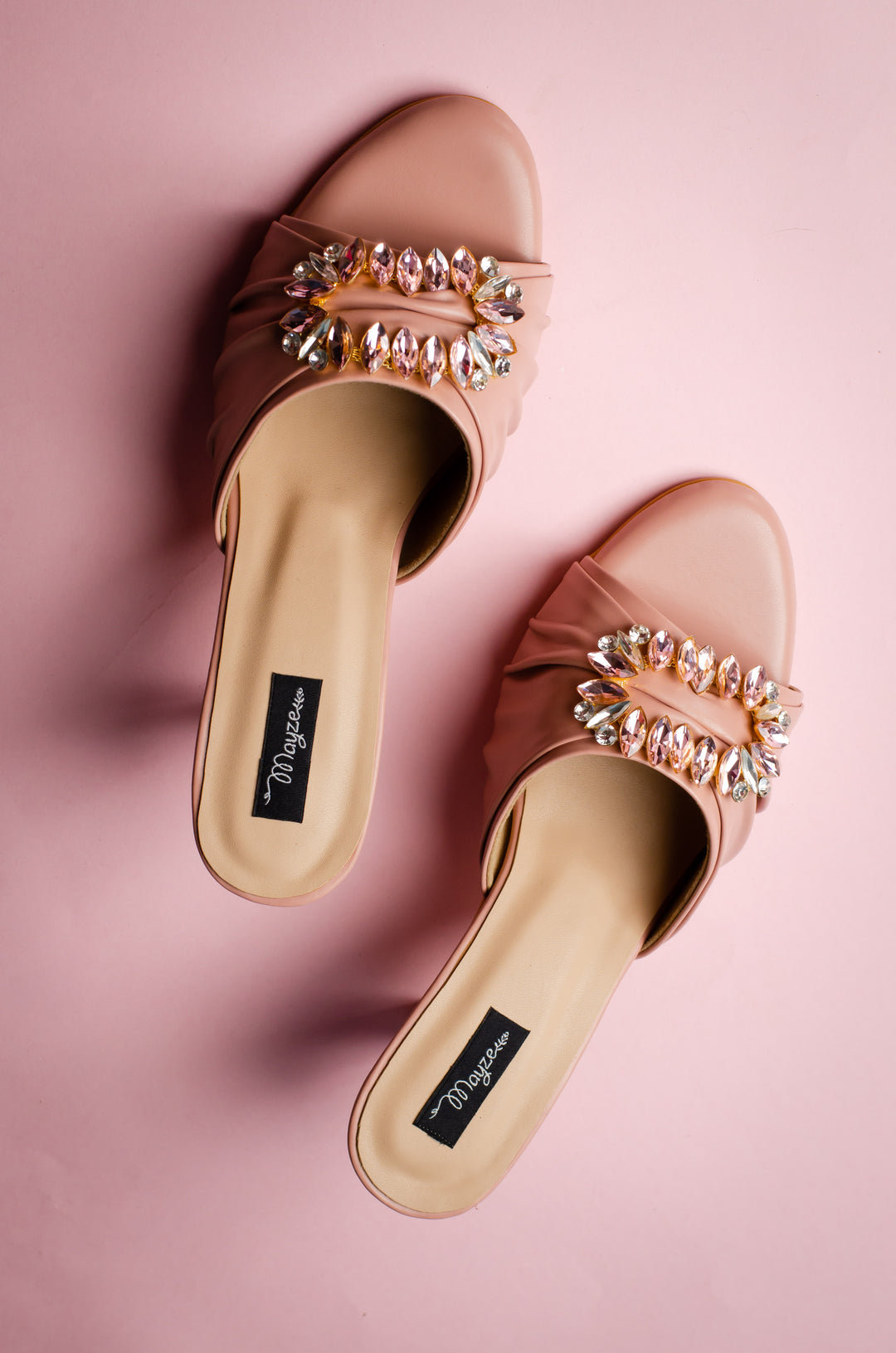 BallRoom heels (Nude Pink )